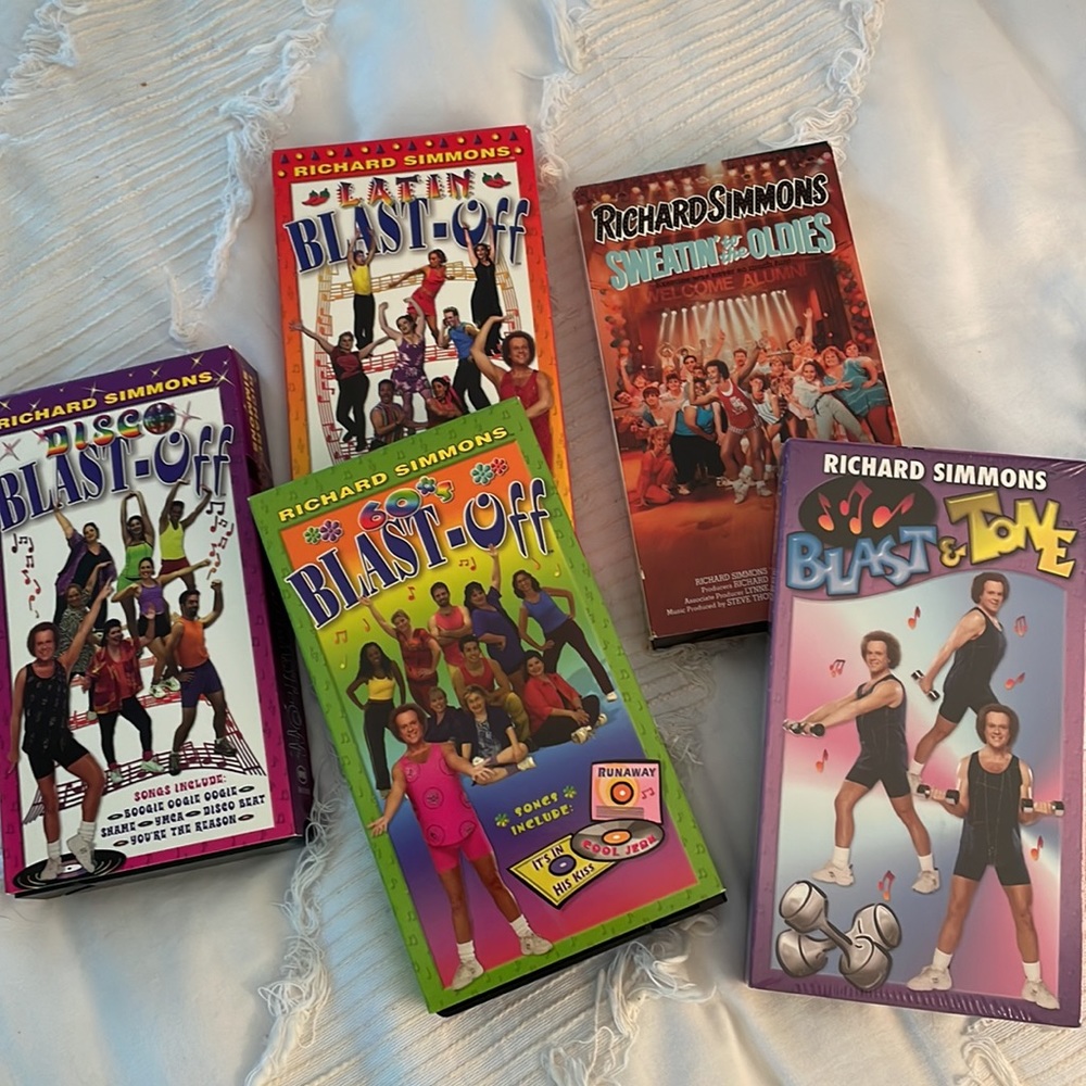 5 Richard Simmons VHS Workouts!